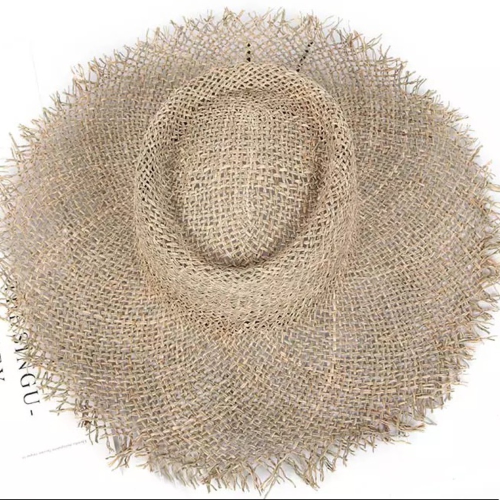Ubí Organic Summer Braided Sun Hat Wide Brim - Picture 13 of 16